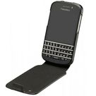 BlackBerry Leather Flip Shell Q10 Black