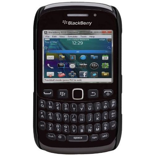 Case-Mate Barely There Black BlackBerry Curve 9320