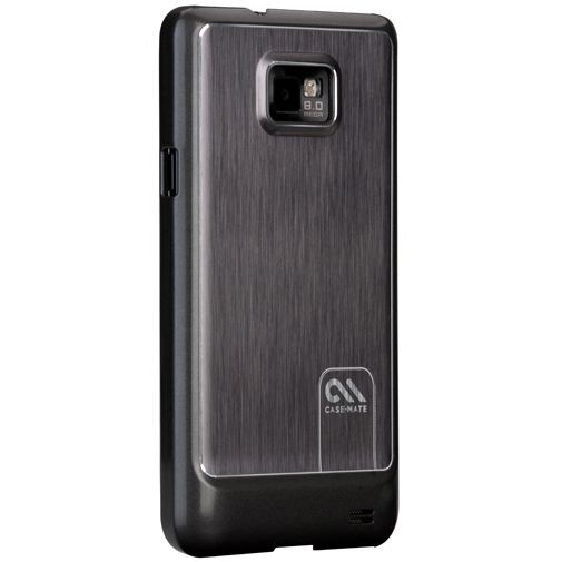 Case Mate Barely There Brushed Aluminum Silver Samsung Galaxy S II