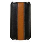 Dolce Vita Flip Case Black Orange Apple iPhone 4/4s