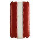 Dolce Vita Flip Case Red White Apple iPhone 4/4s