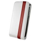 Dolce Vita Flip Case White Red Apple iPhone 4/4s