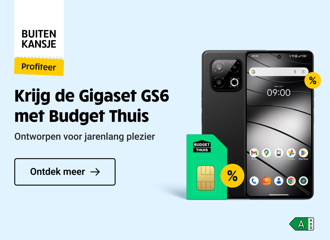 Buitenkansje: Gigaset GS6 met Budget Thuis
