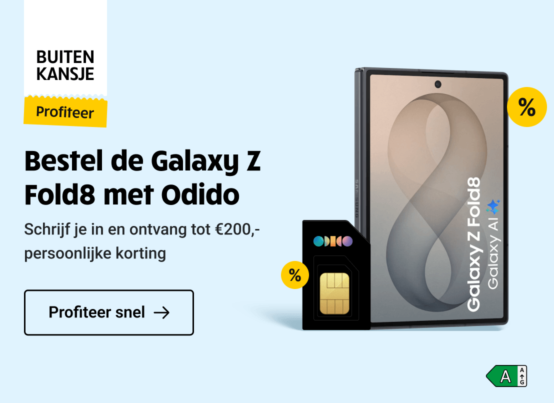 Buitenkansje: De Galaxy Z Fold8 nu extra scherp geprijsd