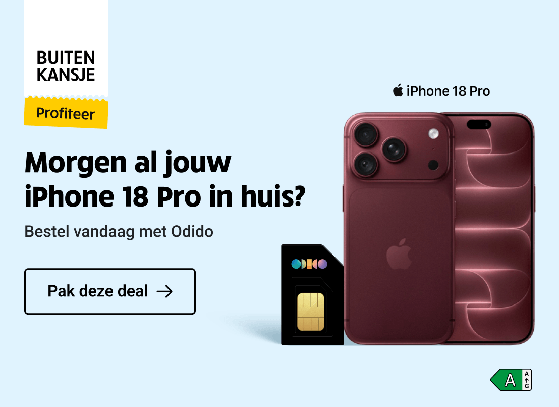 buitenkansje: iPhone 18 Pro met Odido