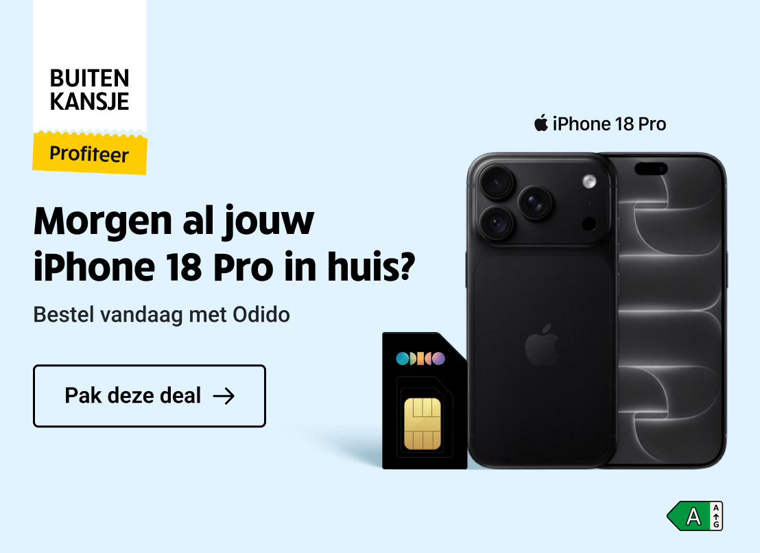 buitenkansje: iPhone 18 Pro met Odido