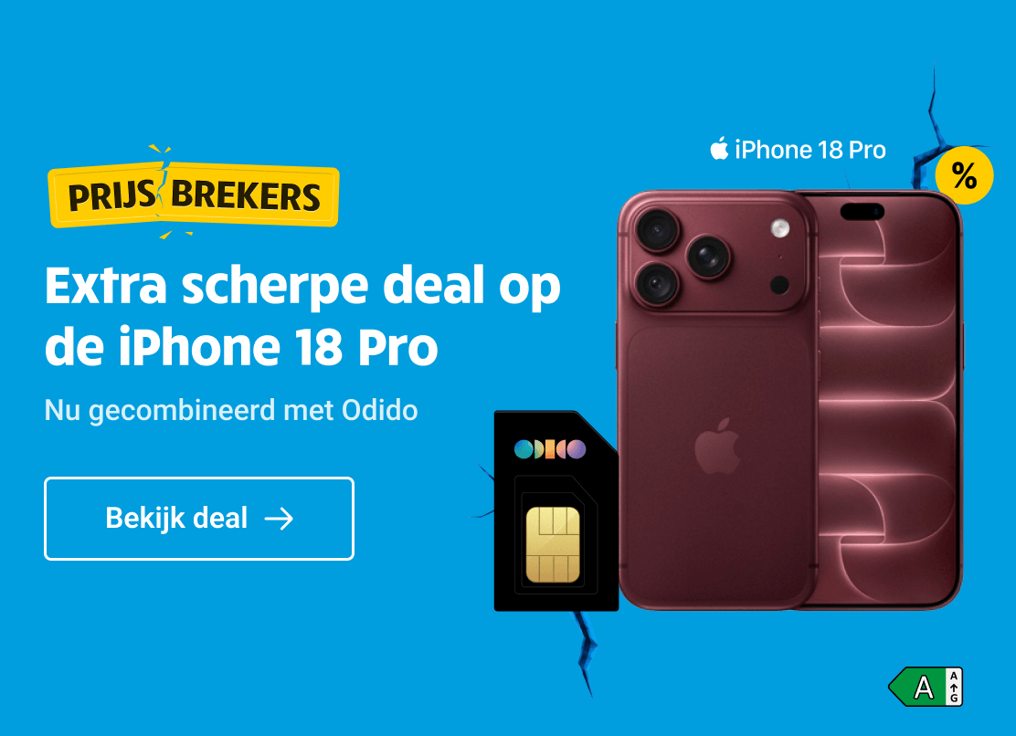Prijsbreker: Extra scherpe deal op de iPhone 18 Pro