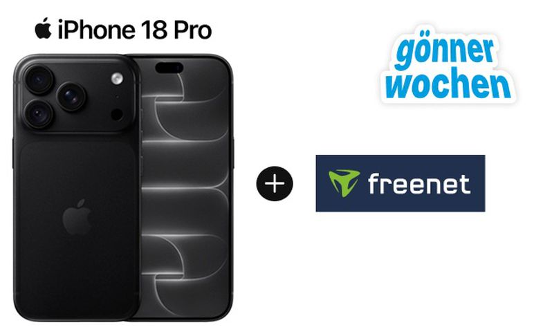 Gönner-Deal: iPhone 18 Pro 