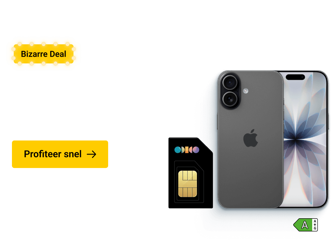 Week 4'26 - Belsimpel - Hero 1 -  BBD iPhone 17 + Odido