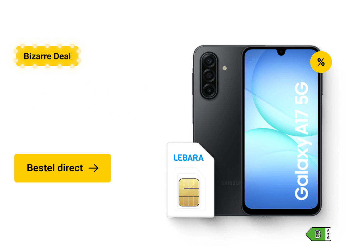 Week 6'26 - Belsimpel hero 4 - BBD Samsung + Lebara