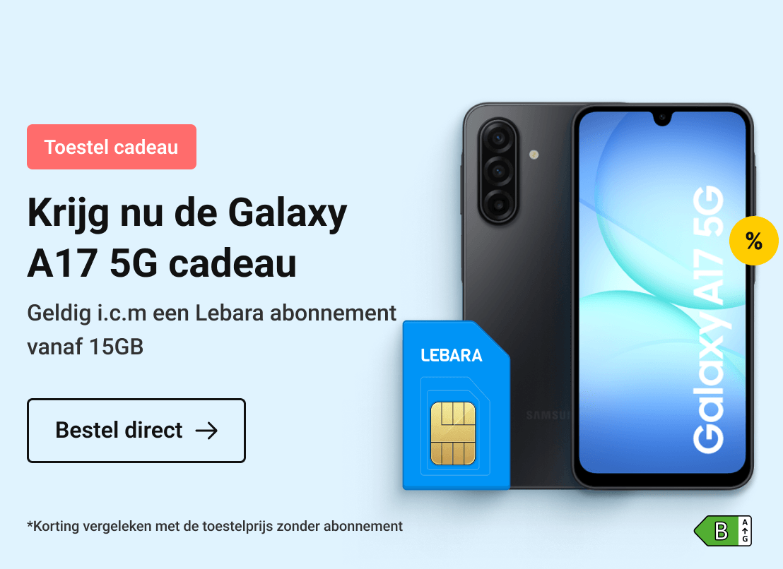 Week 7'26 - Belsimpel hero 4 - Samsung + Lebara