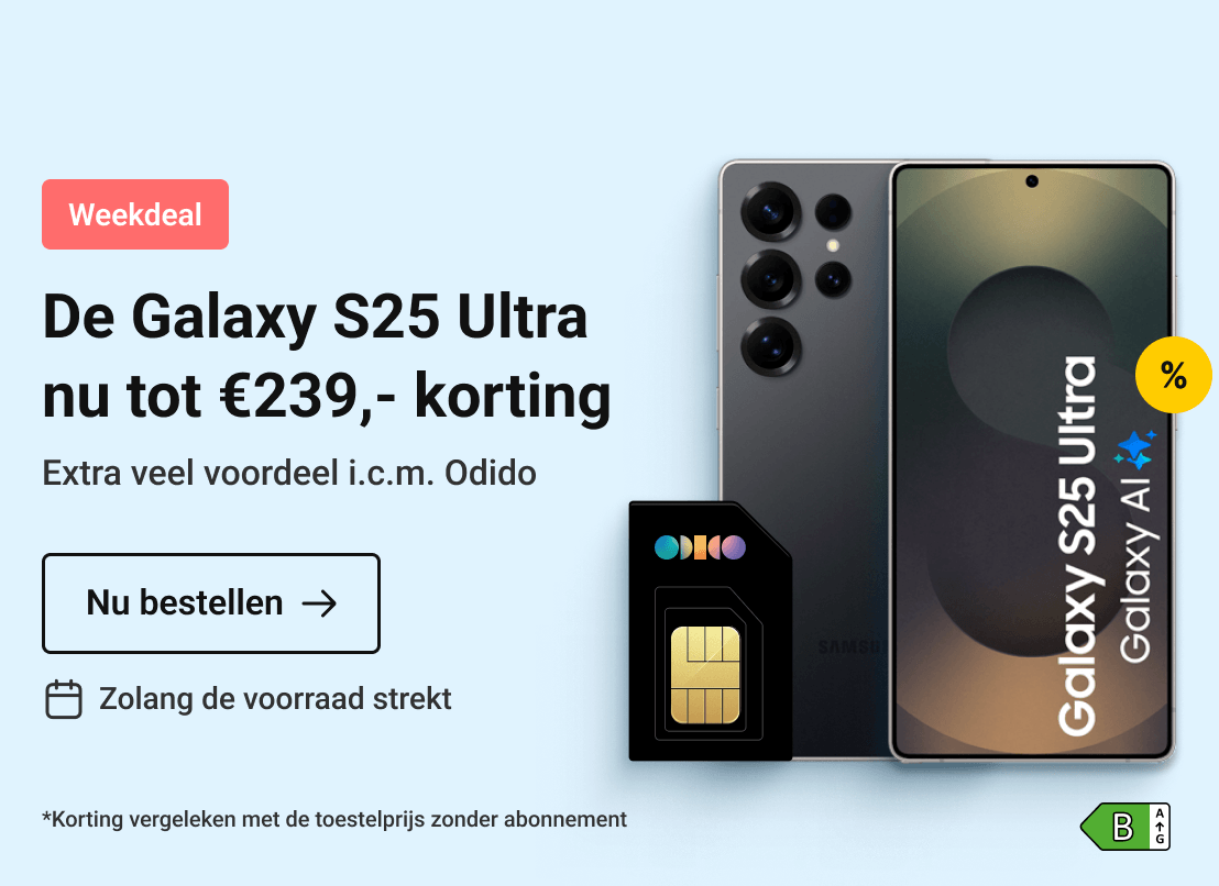 Week 7'26 - Belsimpel - Hero 2 -  S25 + Odido