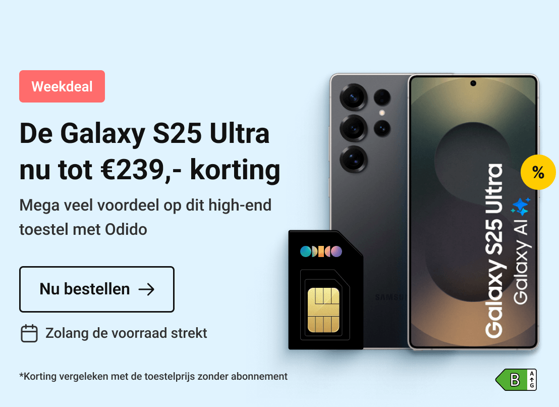 Week 7'26 - Belsimpel - Hero 1 -  S25 + Odido