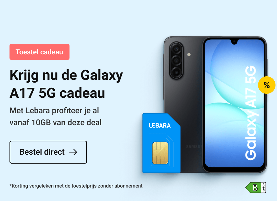 Week 8'26 - Belsimpel hero 6 - Samsung + lebara