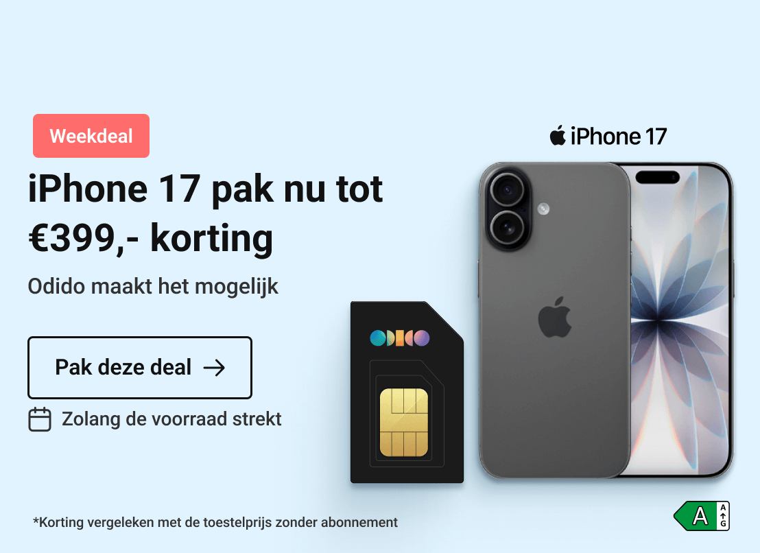 Week 8'26 - belsimpel - hero 5 - Apple + Odido