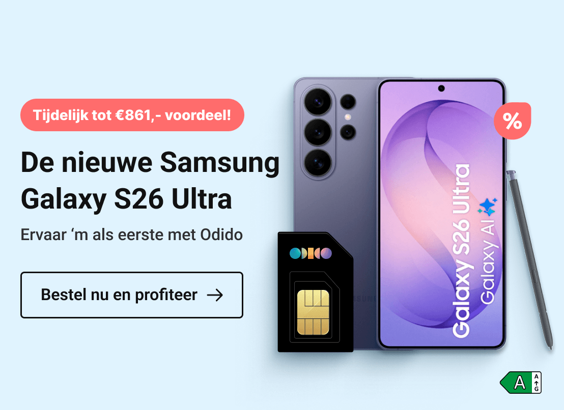 Week 9'26 - Belsimpel  hero 3 - Samsung + Odido