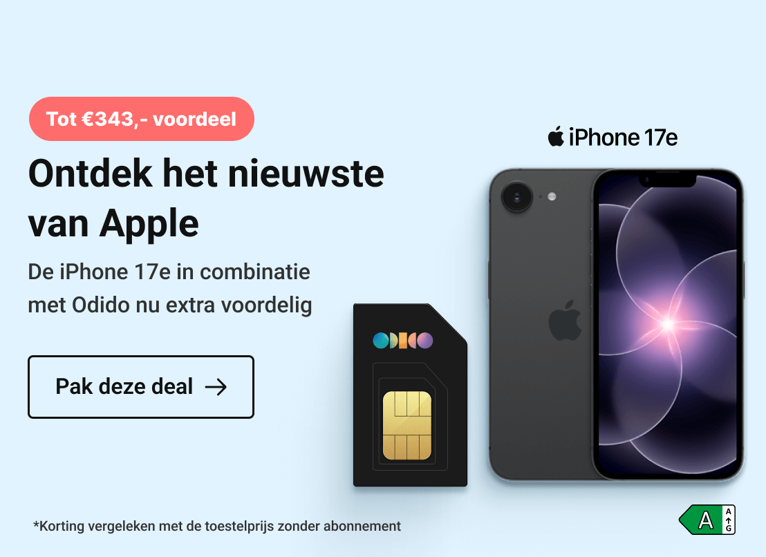 Week 11'26 - Belsimpel - Hero 3 -  Apple + Odido