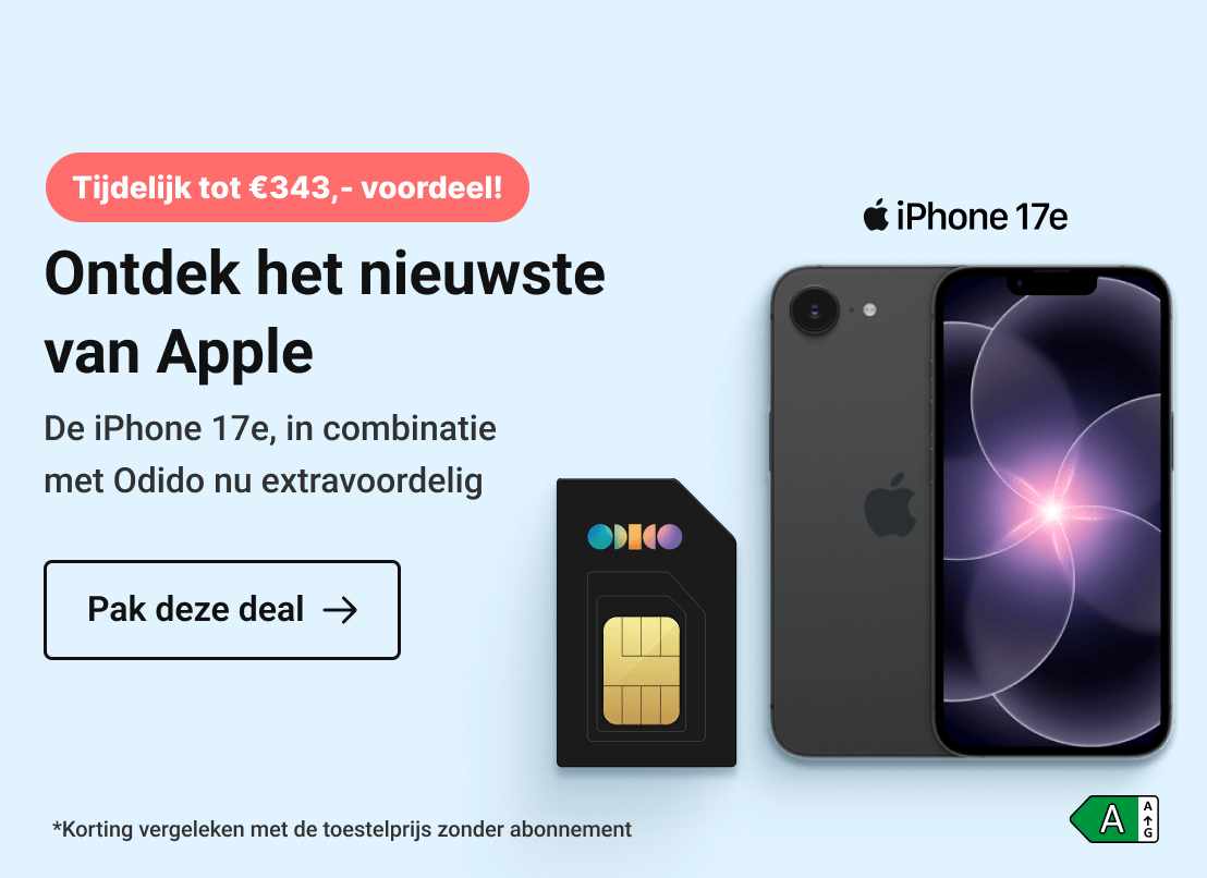 Week 11'26 - Belsimpel - Hero 3 -  Apple + Odido