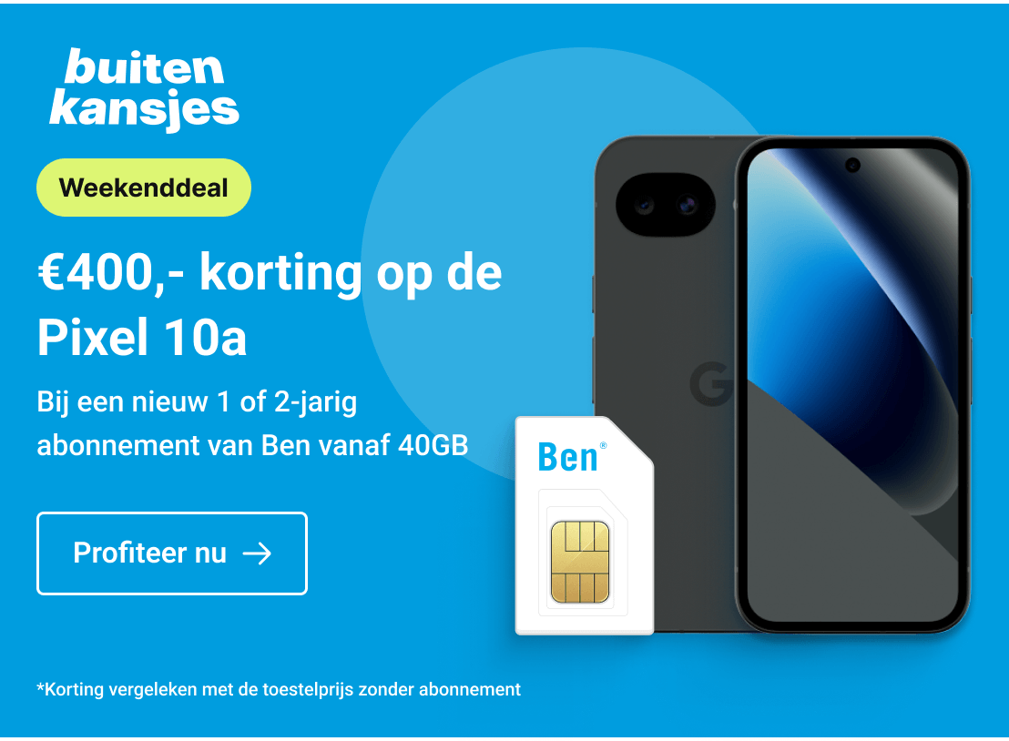 Belsimpel - Hero Weekenddeal - 20'26