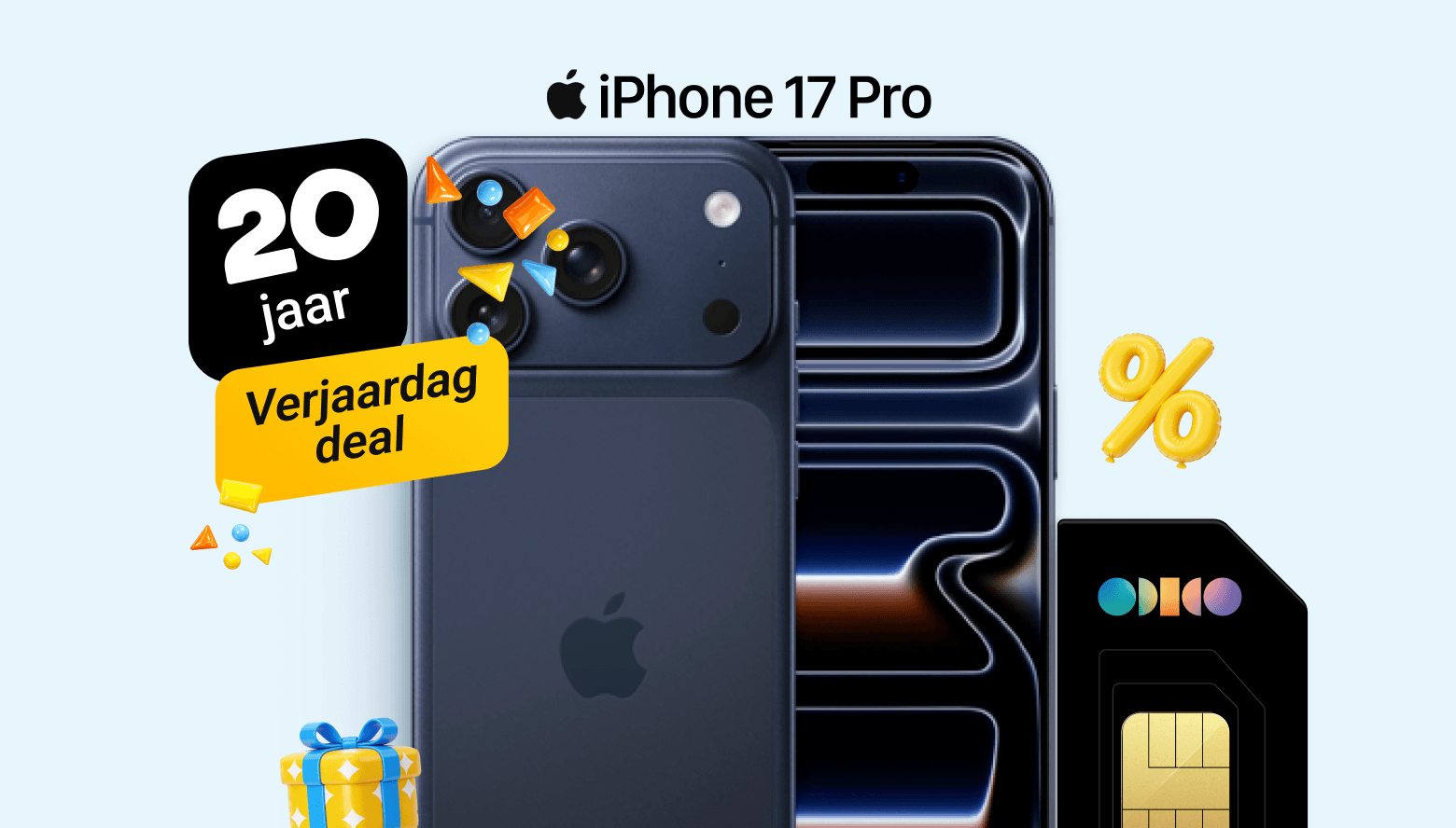 Hoge korting op de iPhone 17 Pro