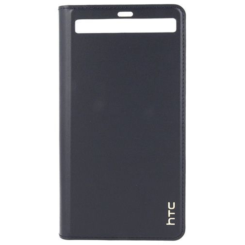 HTC Leather Flip Cover Dark Blue U Ultra