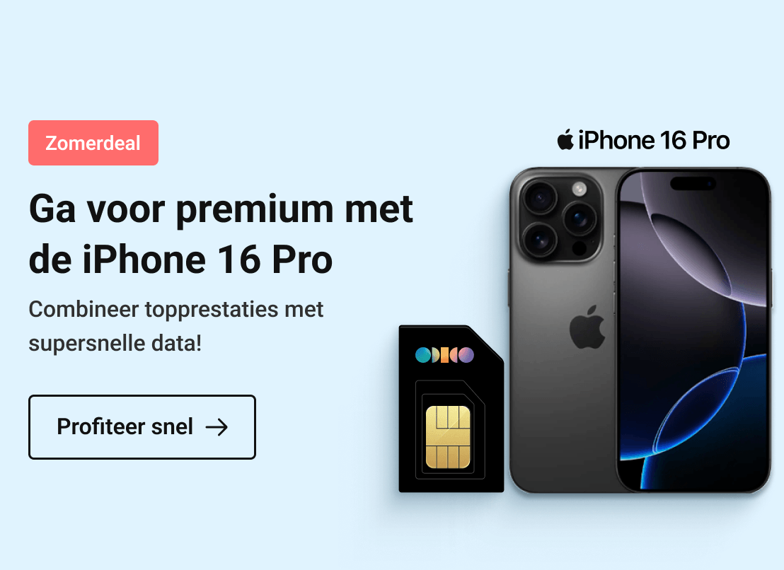 Week 26 - Hero 3 - Apple + Odido