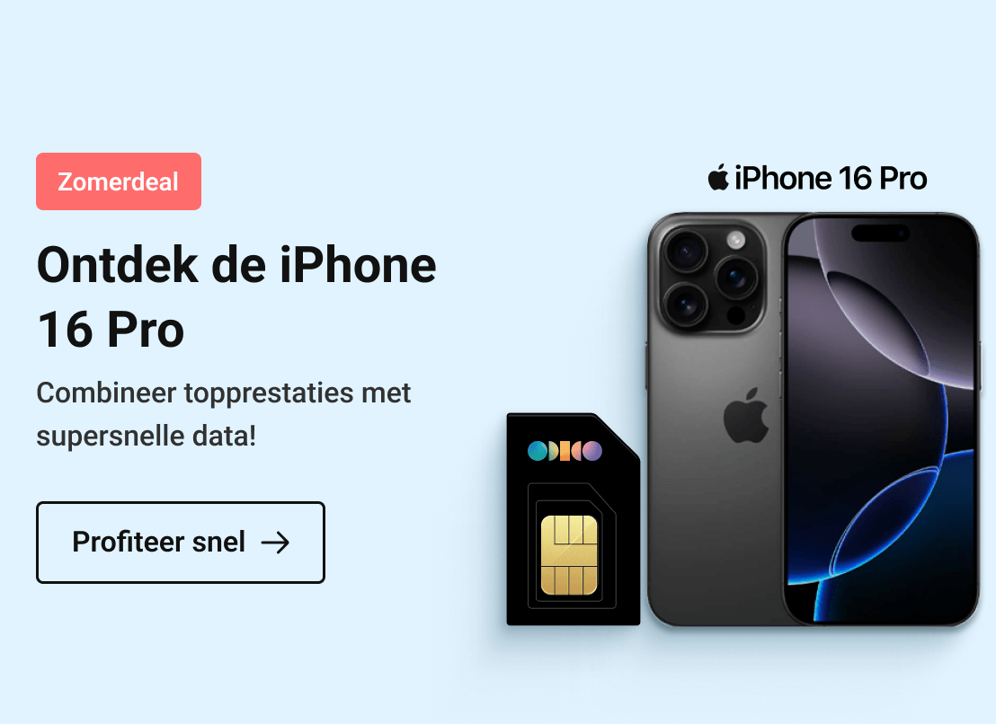 Week 26 - Hero 3 - Apple + Odido