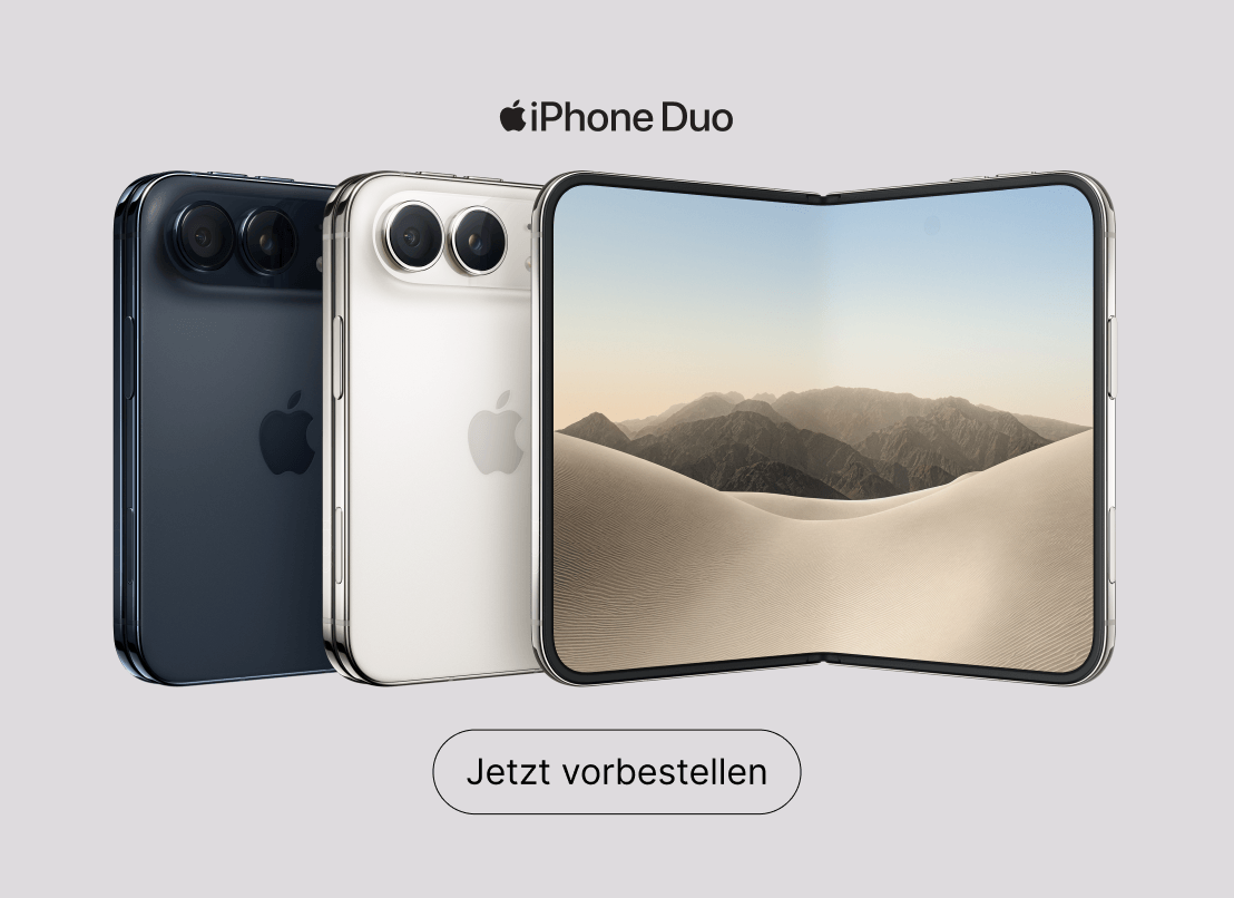 Bestelle das Apple iPhone Duo jetzt vor!