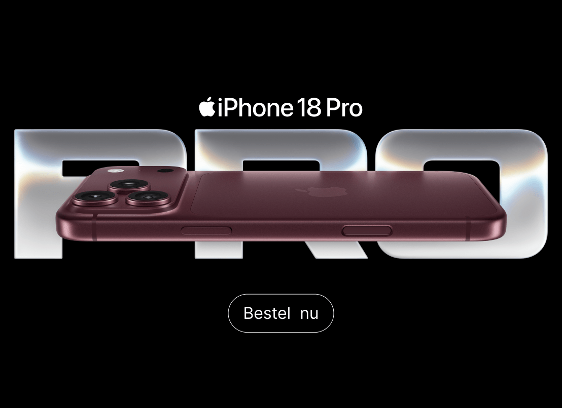 Buitenkansje: Bestel de nieuwste iPhone 18 Pro 