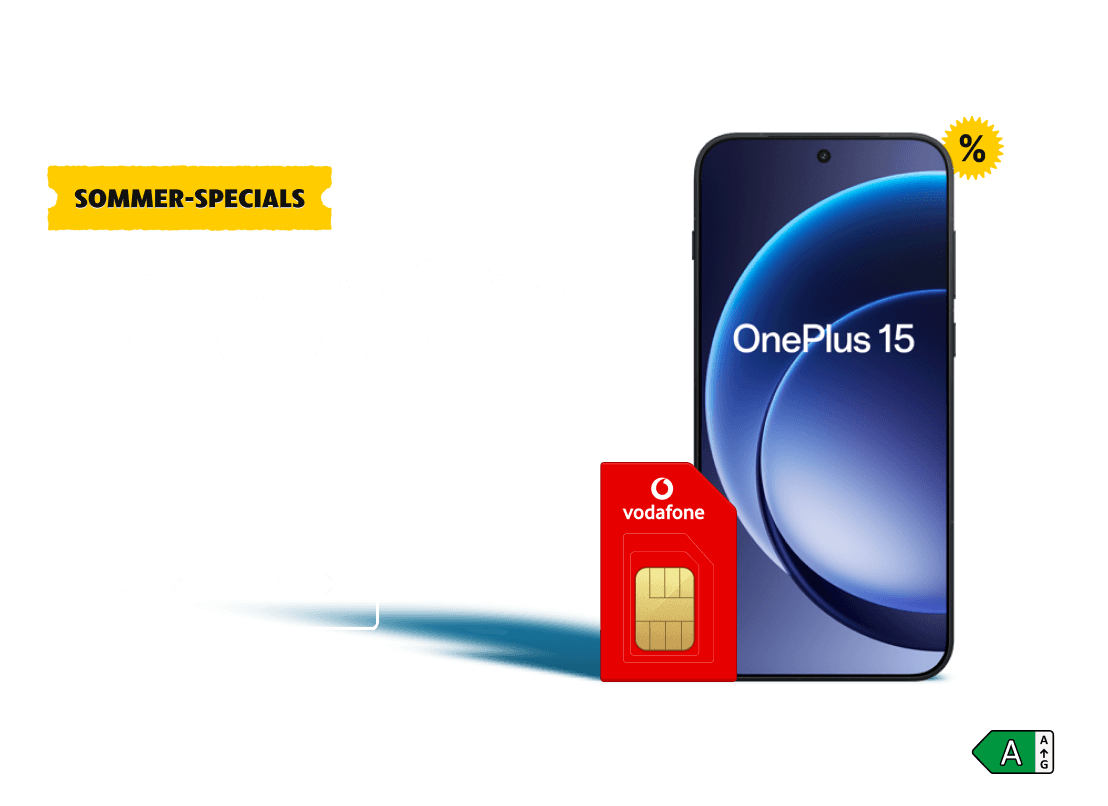 Sommer-Specials: OnePlus 15 zusammen mit Vodafone