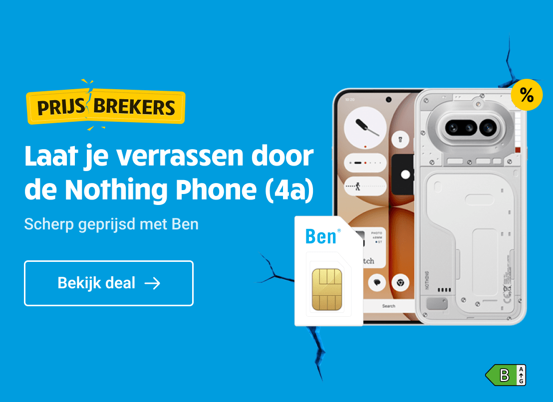 Prijsbreker: De Nothing Phone (4a) scherp geprijsd met Ben