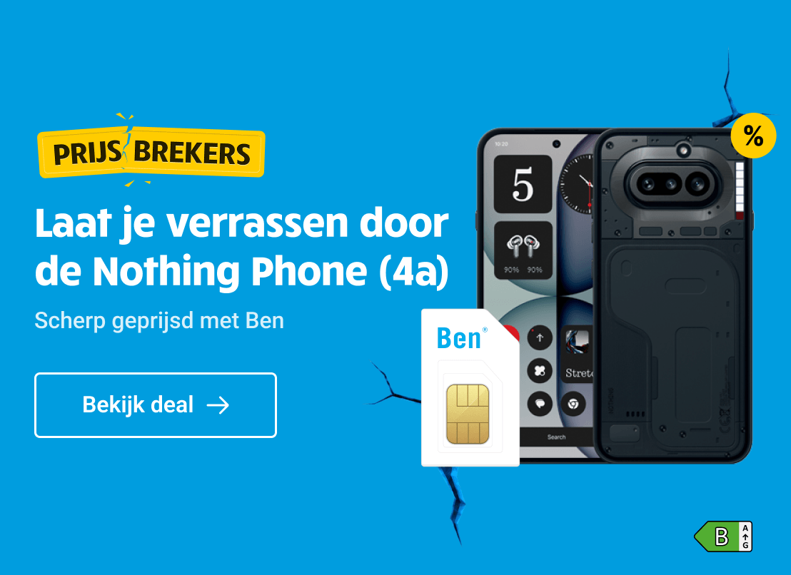 Prijsbreker: De Nothing Phone (4a) scherp geprijsd met Ben
