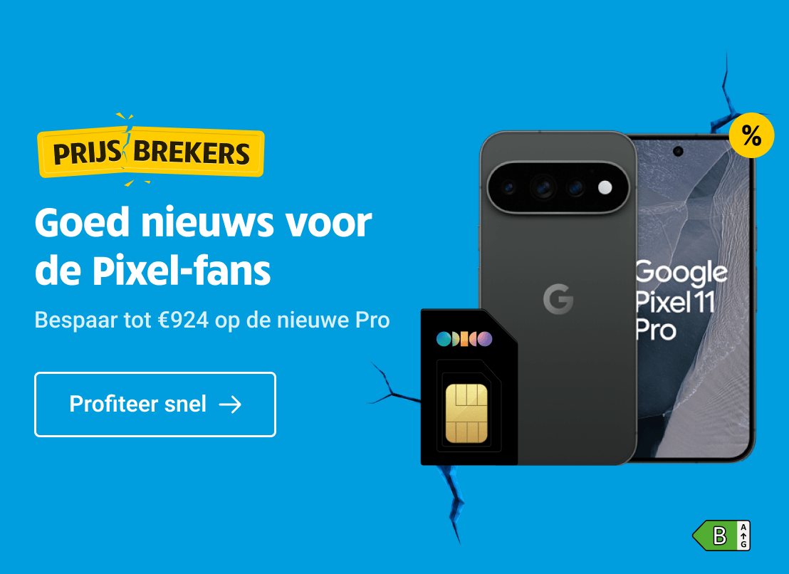 Prijsbreker: Tot €924,- voordeel op de nieuwe Google Pixel 11 Pro