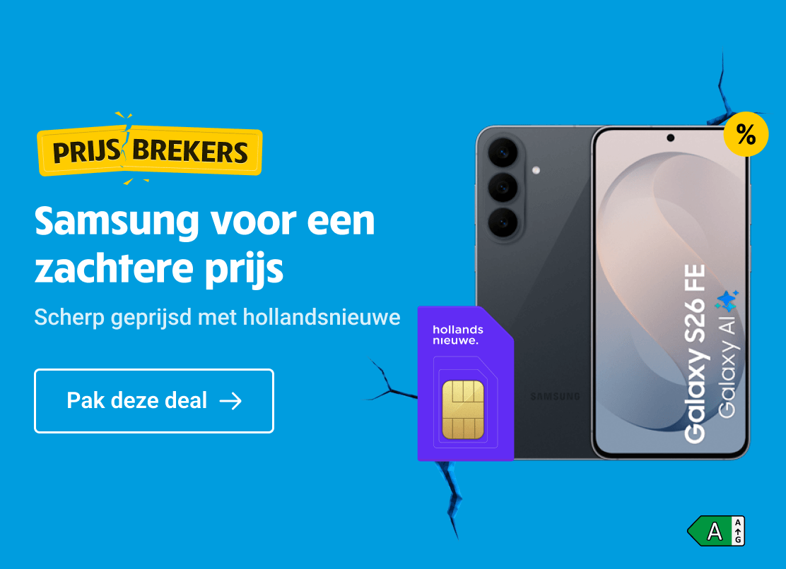 Prijsbreker: Samsung voor een zachtere prijs. Samsung Galaxy S26 FE