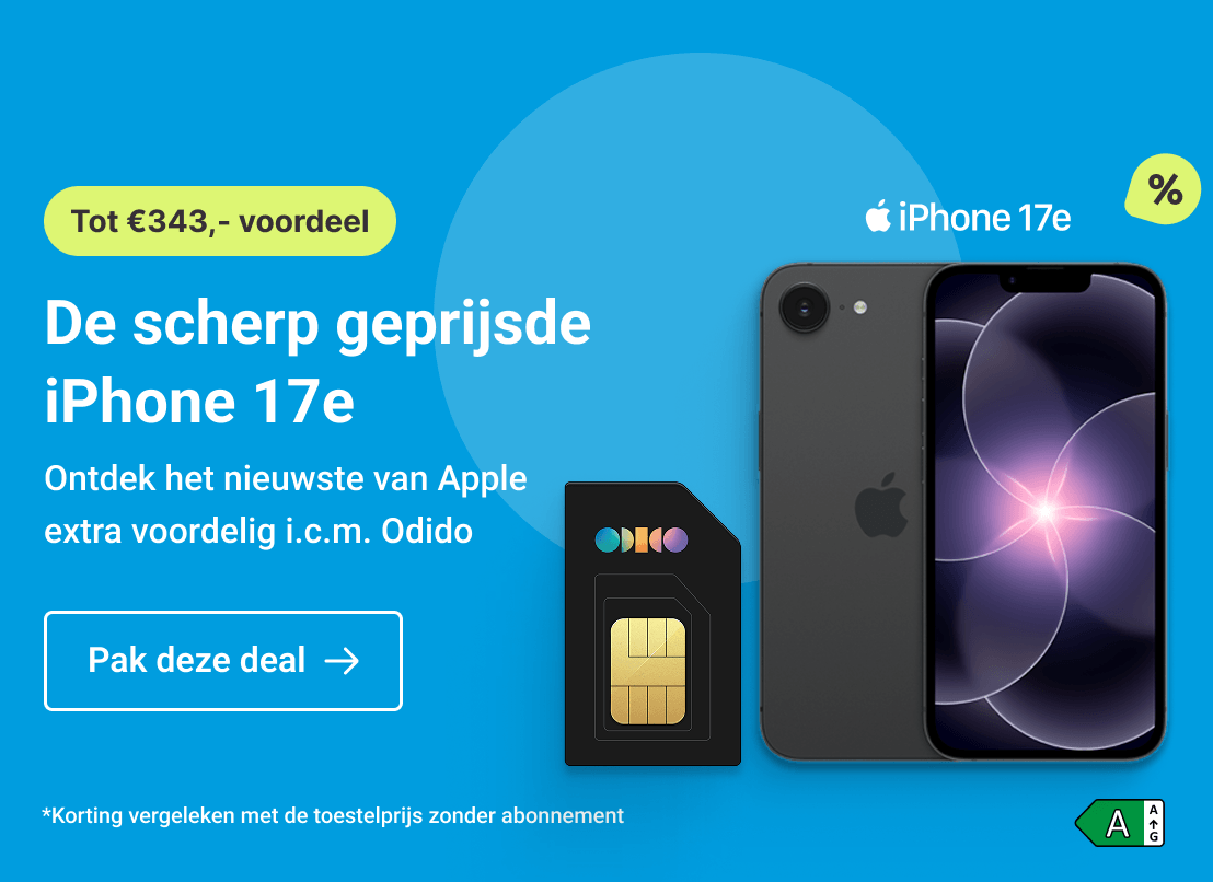 Week 11'26 - Belsimpel - Hero 3 -  Apple + Odido