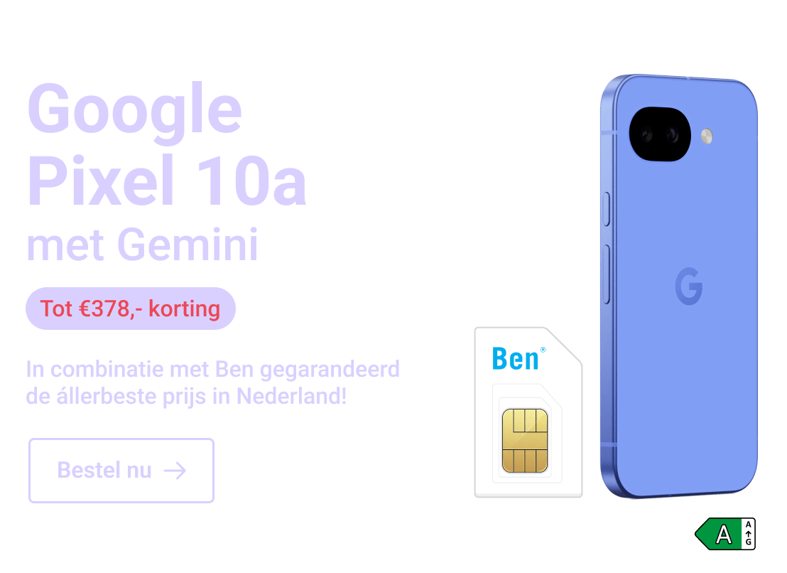 Week 8'26 - Belsimpel - Hero 2 -  Google pre-order