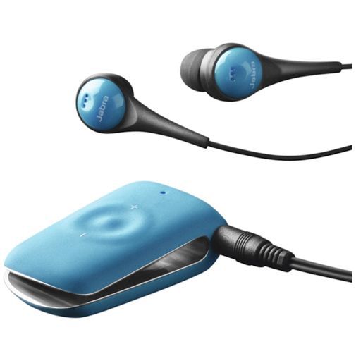 Jabra Stereo Bluetooth Headset Clipper Blue