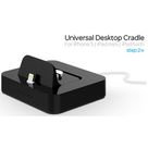 KiDiGi Desktop Cradle Black Apple Lightning