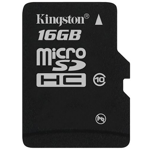 Kingston microSDHC 16GB Class 10 + SD-Adapter