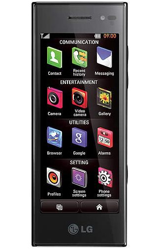 LG BL40 Chocolate Touch Black