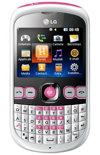 LG C300 InTouch White Pink