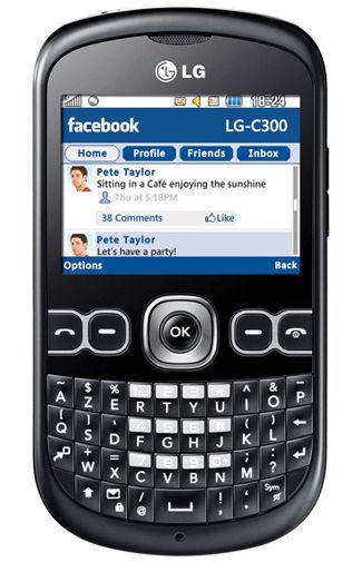 LG C300 InTouch Black Titanium