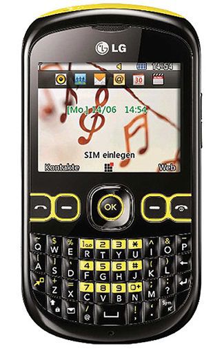 LG C300 InTouch Black Yellow