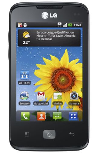 LG E510 Optimus Hub Black