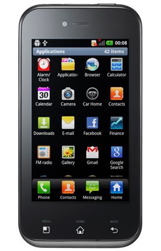 LG E730 Optimus Sol Black