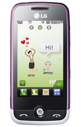 LG GS290 Cookie Fresh White Purple