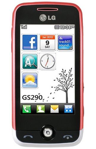 LG GS290 Cookie Fresh White Red