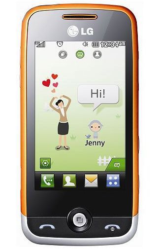LG GS290 Cookie Fresh White Orange