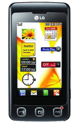 LG KP500 Cookie Black
