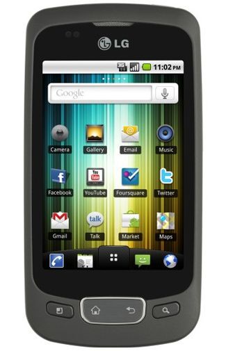 LG P500 Optimus One Black